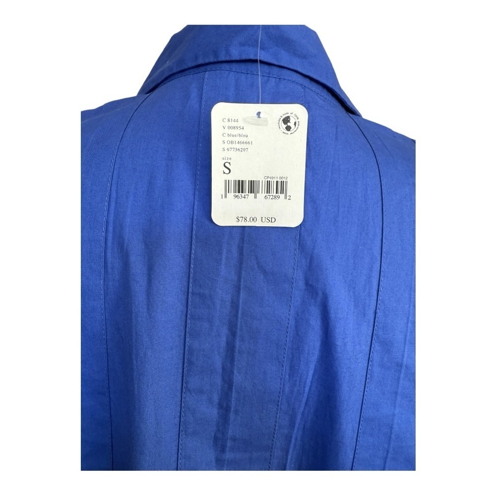NWT Free People Blue Sleeveless Button Up Tunic - Size Small - Picture 3 of 8